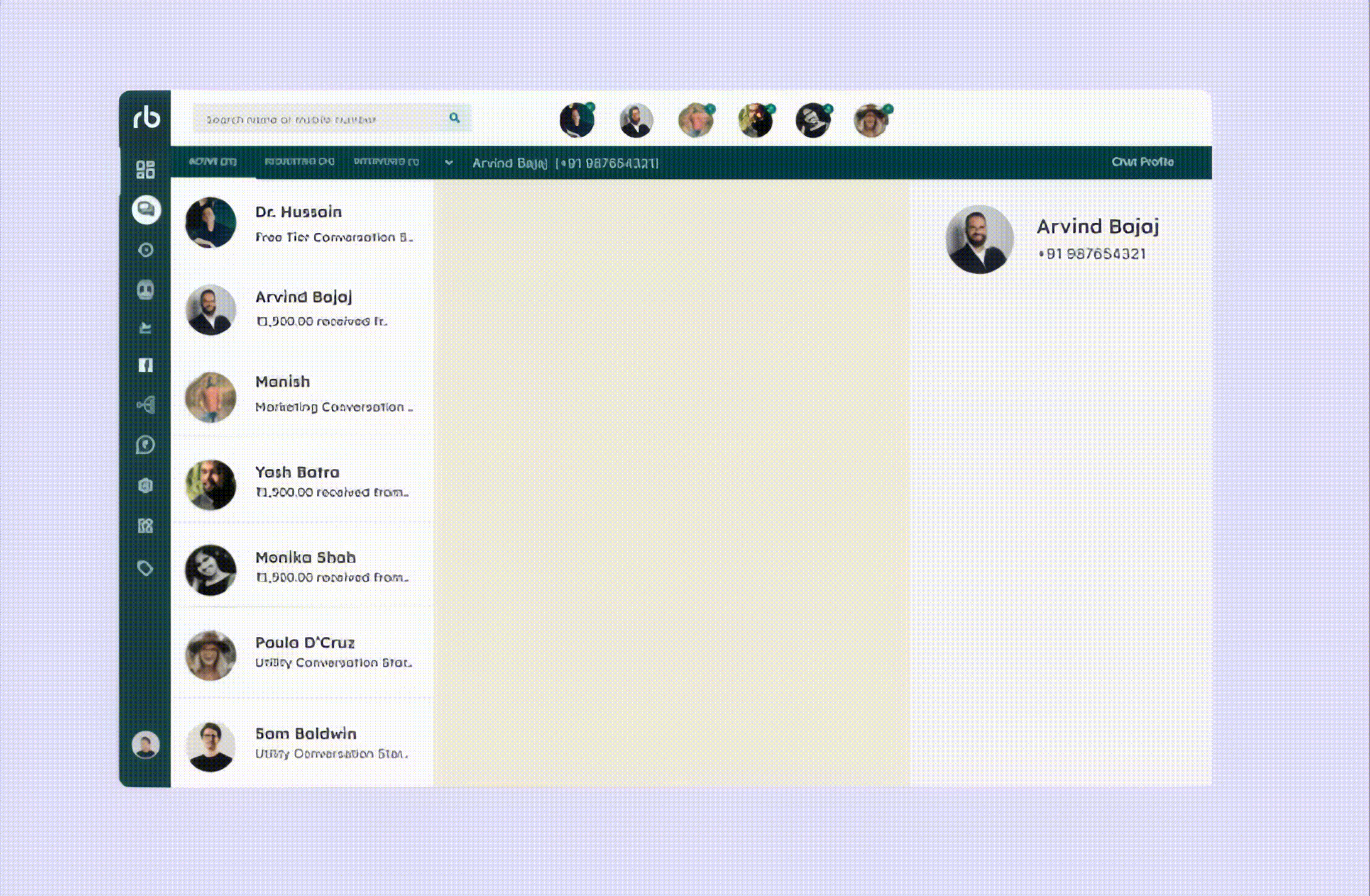 WhatsApp Payments demo — customers review and pay directly inside a WhatsApp chat